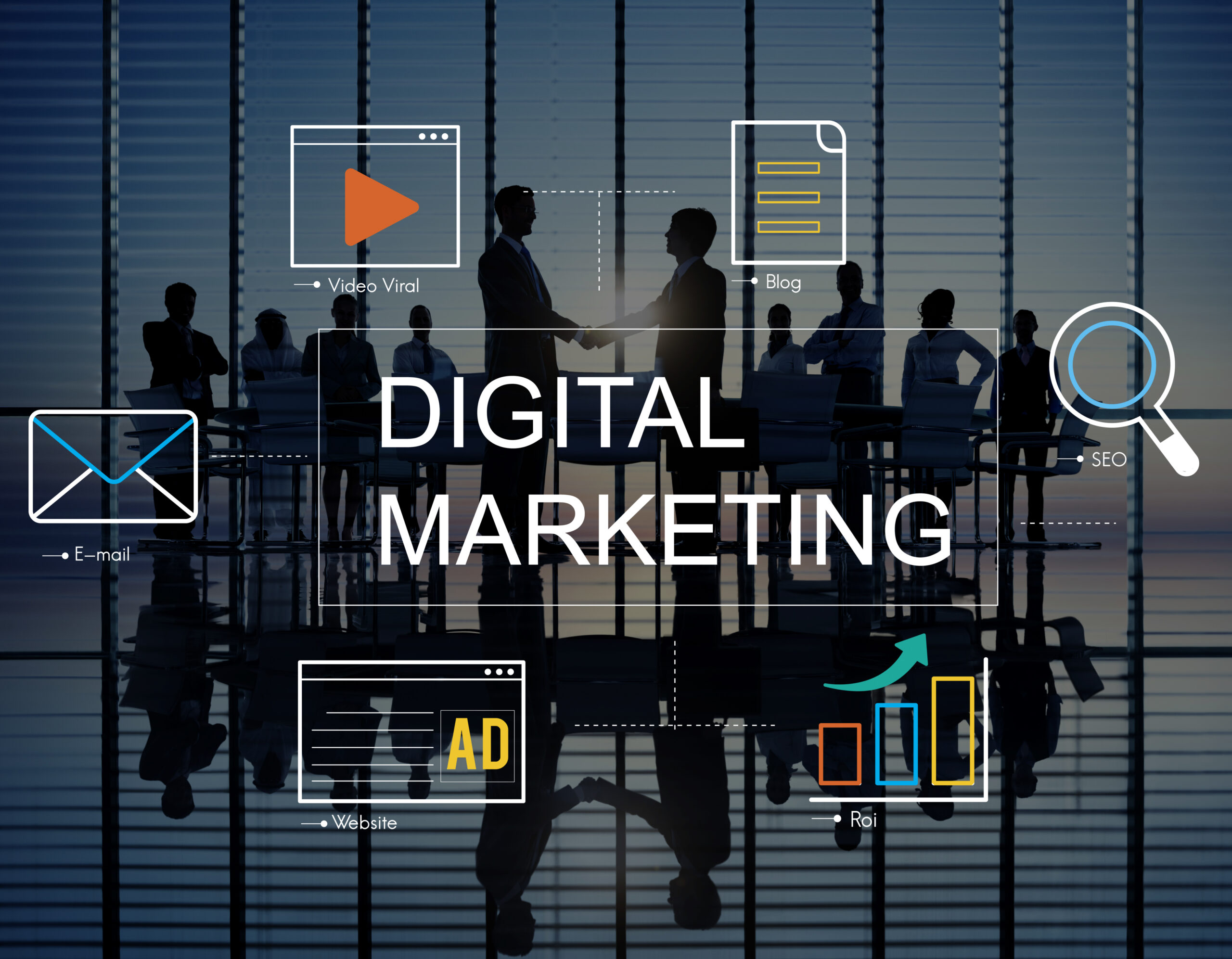 What is the business process in dubai for opening a digital marketing agency'